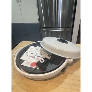 Dazey Round-a-Bout Plus Chef Skillet With Cool-touch Dome Pizza Camping Complete